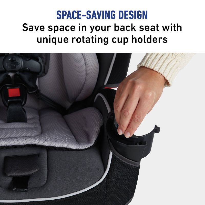 slide 8 of 11, Graco Slim Fit 3-in-1 Convertible Car Seat - Camelot, 1 ct