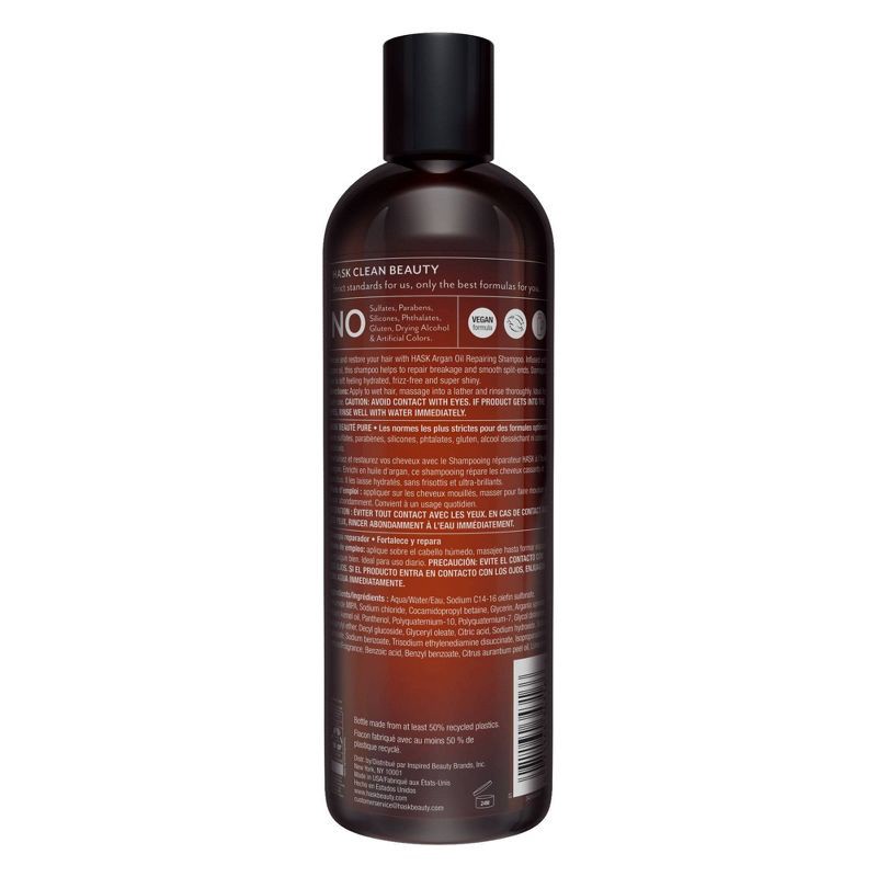 slide 2 of 9, Hask Argan Oil Repairing Shampoo - 12 fl oz, 12 fl oz