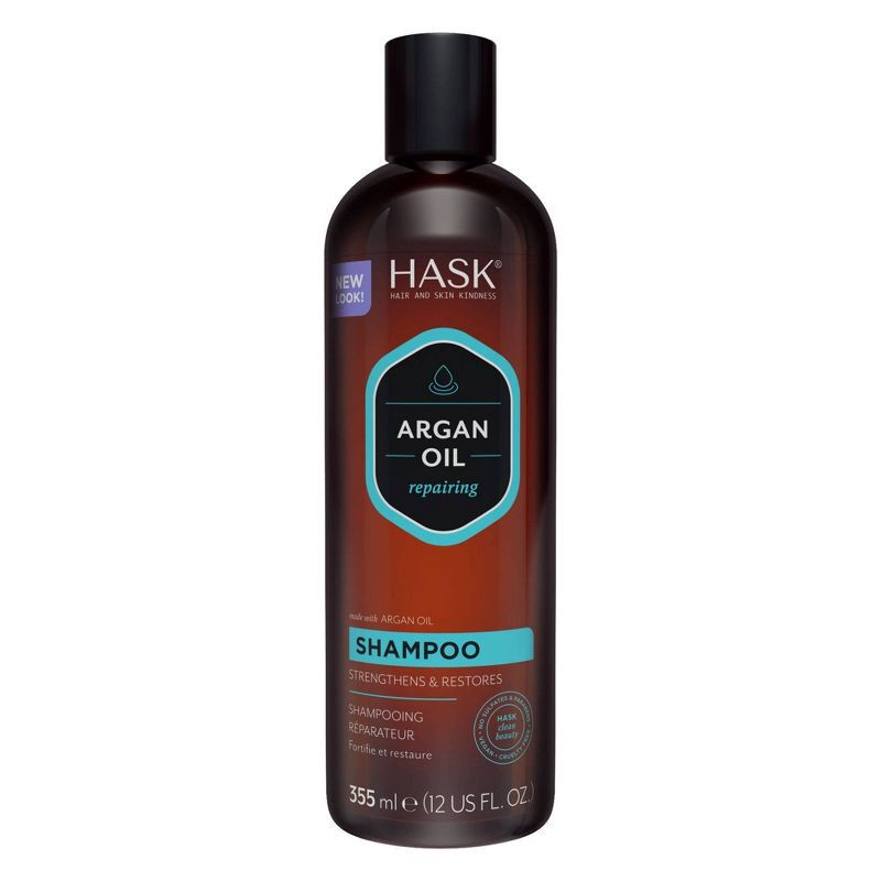 slide 1 of 9, Hask Argan Oil Repairing Shampoo - 12 fl oz, 12 fl oz