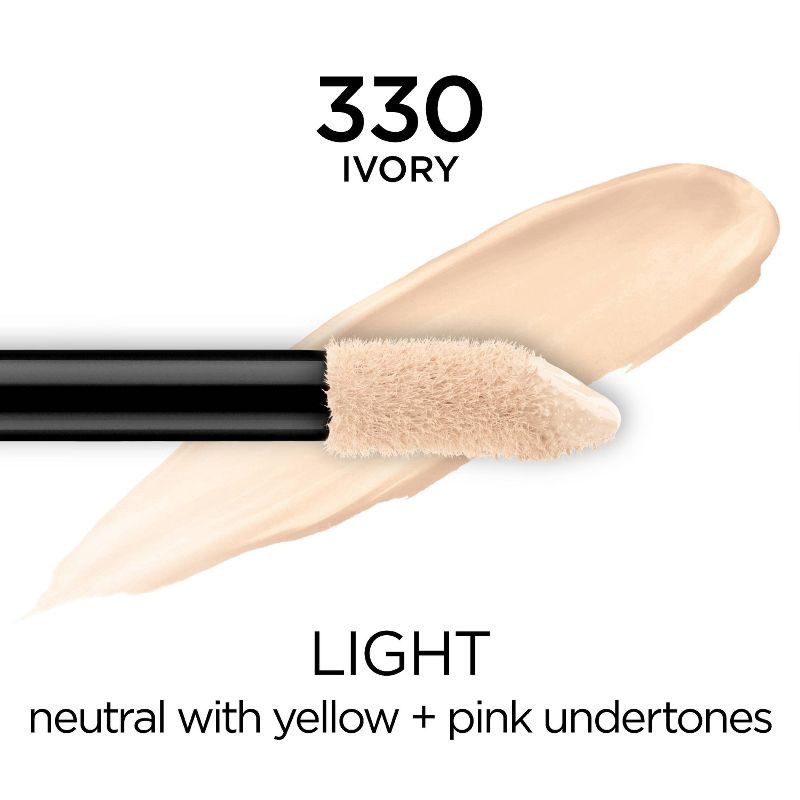 slide 2 of 7, L'Oreal Paris Infallible Full Wear, Full Coverage, Waterproof Concealer - 330 Ivory - 0.33 fl oz, 0.33 fl oz