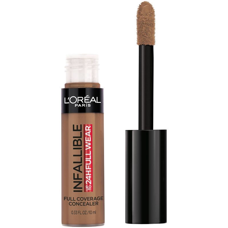 slide 1 of 7, L'Oreal Paris Infallible Full Wear, Full Coverage, Waterproof Concealer - 425 Chestnut - 0.33 fl oz, 0.33 fl oz