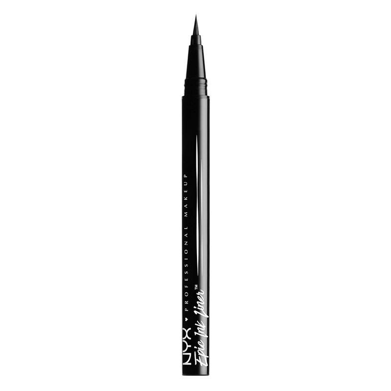 slide 1 of 10, NYX Professional Makeup Epic Ink Waterproof Eyeliner - Vegan Formula Brown - 0.03 fl oz, 0.03 fl oz