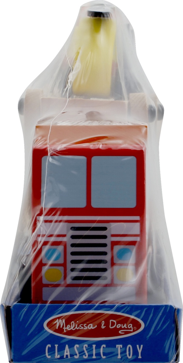 slide 2 of 7, Melissa & Doug Wooden Emergency Vehicle Set of 6, 1 ct