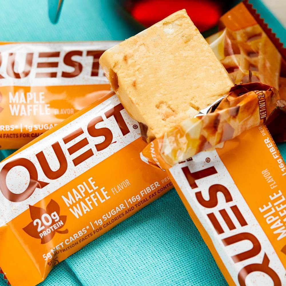 slide 3 of 6, Quest Nutrition Quest Protein Bar - Maple Waffle - 4ct, 8.5 oz