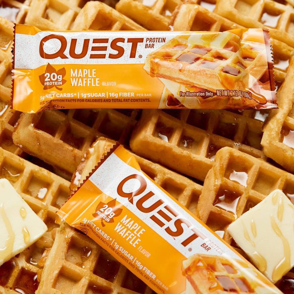 slide 5 of 6, Quest Nutrition Quest Protein Bar - Maple Waffle - 4ct, 8.5 oz