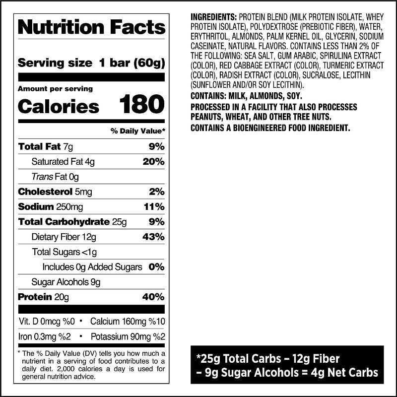 slide 8 of 8, Quest Nutrition Protein Bar - Birthday Cake - 4ct, 4 ct