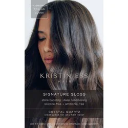 Kristin Ess Hair Dye Gloss in Crystal Quartz for All Hair Colors - 4 fl oz