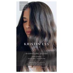 Kristin Ess Hair Gloss in Crystal Quartz for All Hair Colors - Semi Permanent Dye + Toner - 4 fl oz