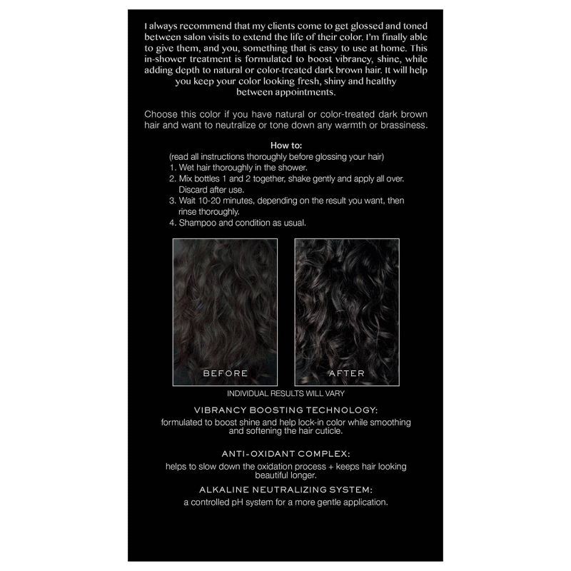 slide 2 of 7, Kristin Ess Hair Gloss Dye in Bittersweet for Dark Brown Hair - 4 fl oz, 4 fl oz