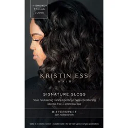 Kristin Ess Hair Gloss Dye in Bittersweet for Dark Brown Hair - 4 fl oz