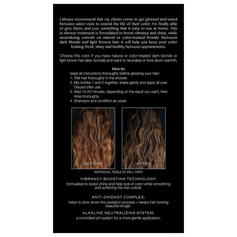 slide 2 of 7, Kristin Ess Hair Dye Gloss in Smokey Topaz for Medium Blonde Hair - 4 fl oz, 4 fl oz