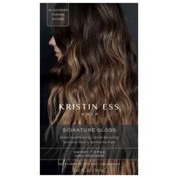 Kristin Ess Hair Dye Gloss in Smokey Topaz for Medium Blonde Hair - 4 fl oz