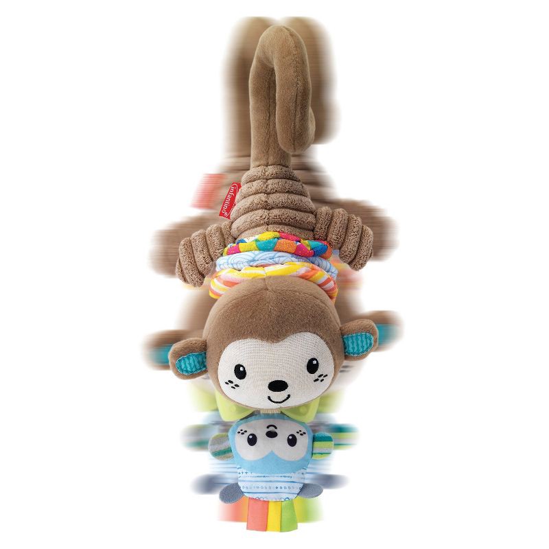 slide 3 of 6, Infantino Go gaga! Musical Pull Down - Monkey, 1 ct