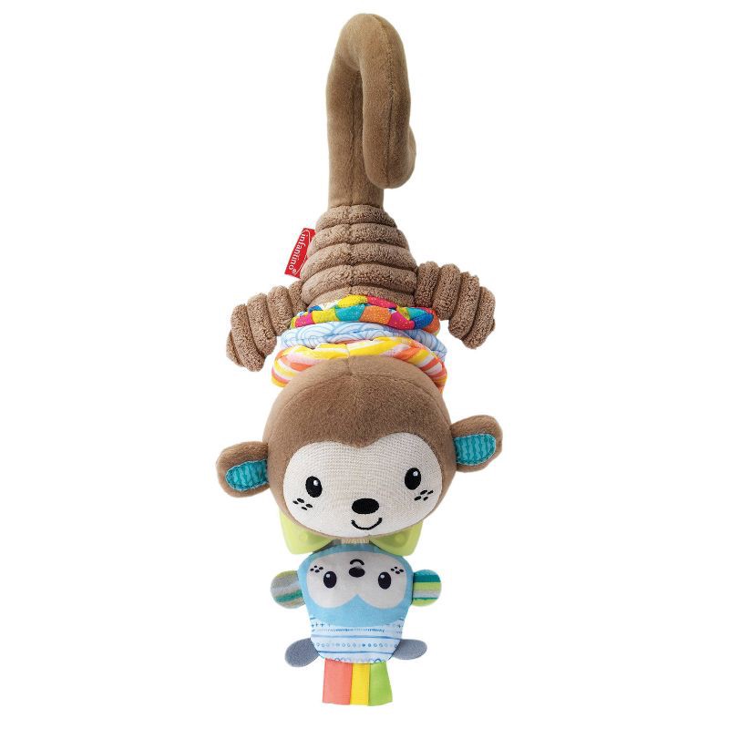 slide 1 of 6, Infantino Go gaga! Musical Pull Down - Monkey, 1 ct