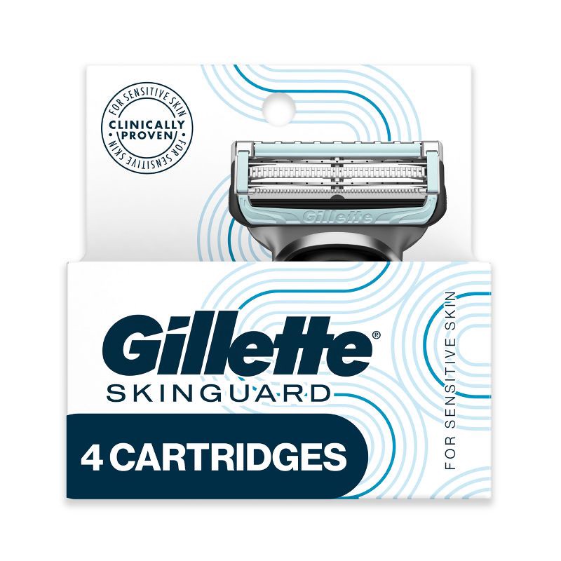 slide 9 of 9, Gillette SkinGuard Men's Razor Blade Refills - 4ct, 4 ct