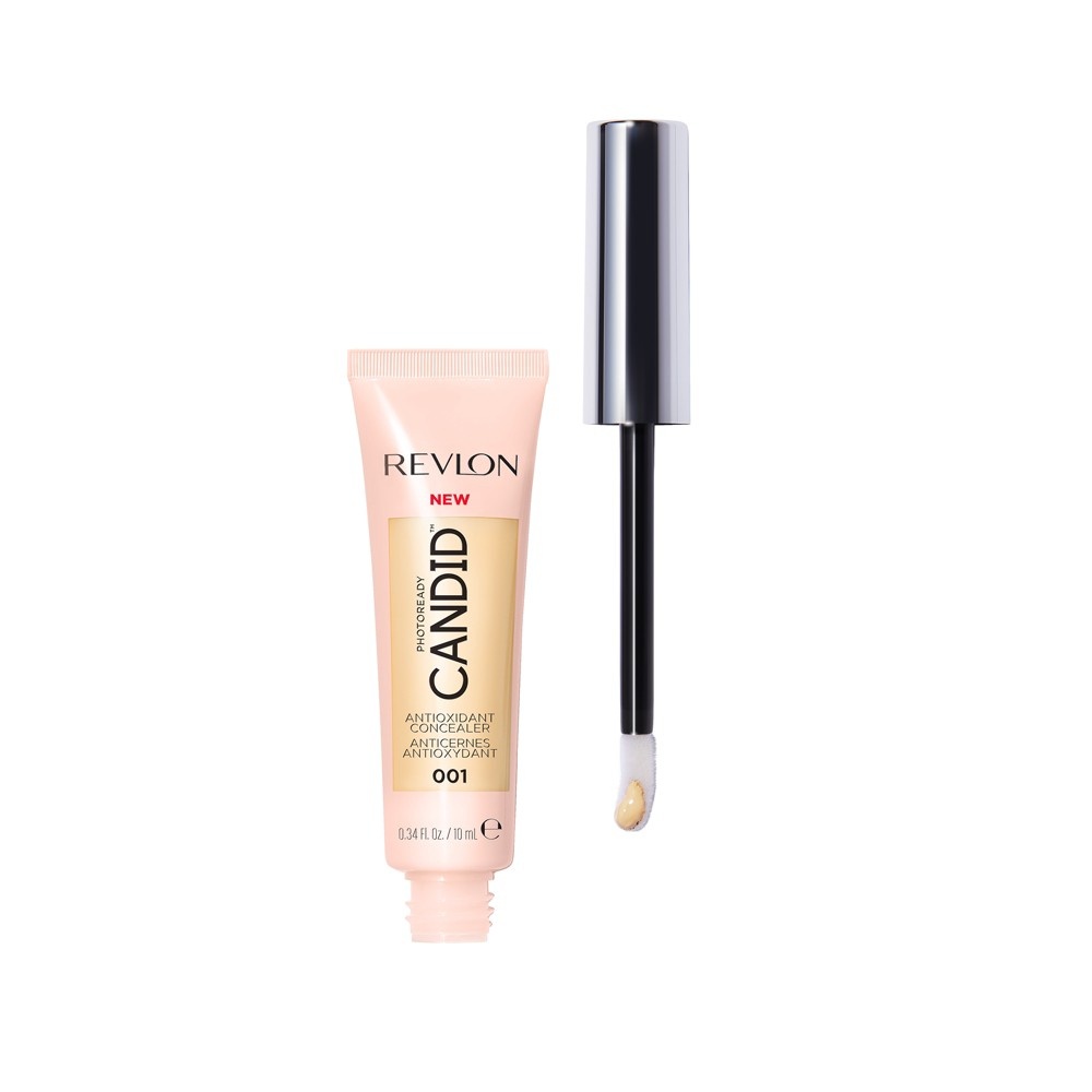 slide 5 of 7, Revlon PhotoReady Candid Antioxidant Concealer - 001 Banana - 0.34 fl oz, 0.34 fl oz