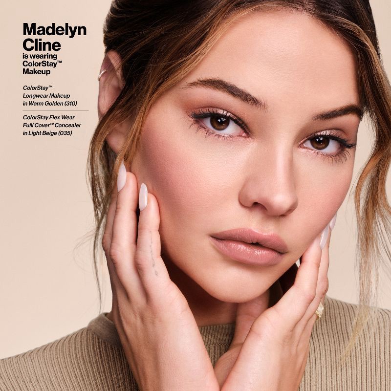 slide 9 of 11, Revlon ColorStay Makeup for Normal/Dry Skin with SPF 20 - 455 Honey Beige - 1 fl oz, 1 fl oz