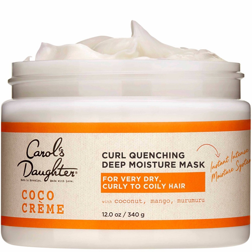 slide 5 of 7, Carol's Daughter Coco Crème Curl Quenching Deep Moisture Hair Mask with Coconut Oil for Very Dry Hair - 12 floz, 1 ct