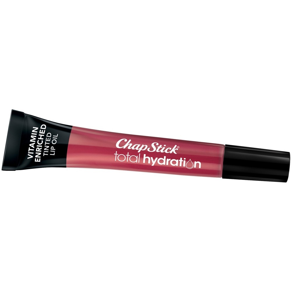 slide 2 of 4, Chapstick Total Hydration Tinted Lip Oil - Midnight Magenta, 0.24 oz