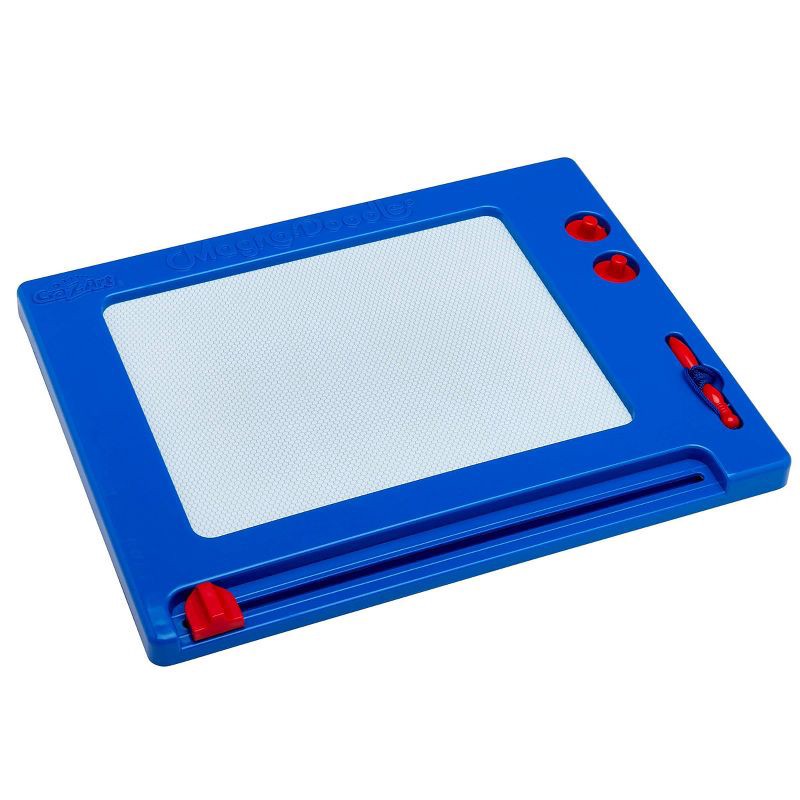 slide 7 of 8, Cra-Z-Art Retro Magna Doodle: Magnetic Activity Surface with Stylus, Stencils, 1 ct