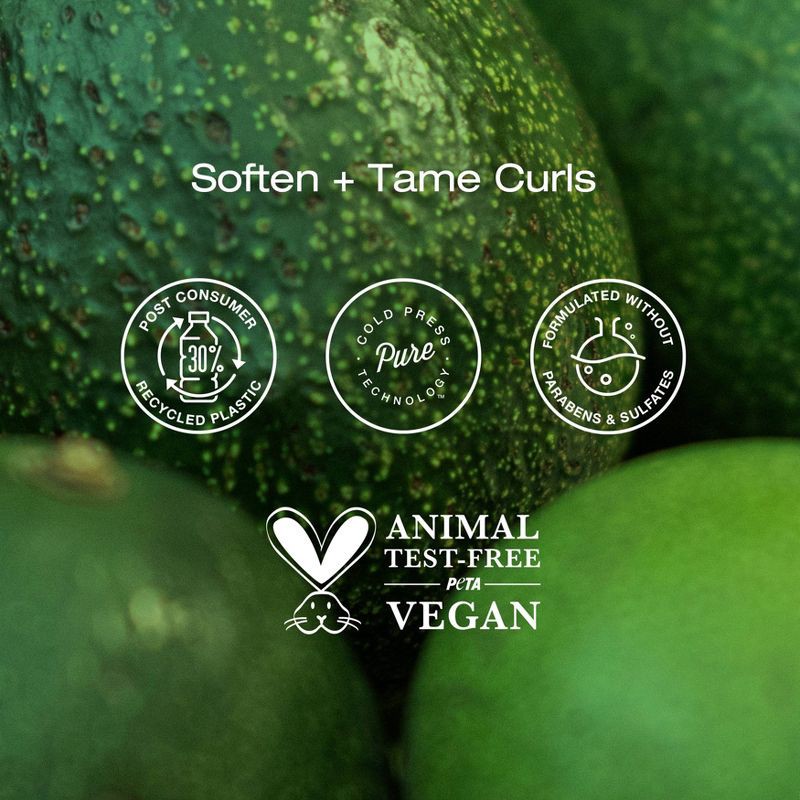 slide 3 of 7, Raw Sugar The Truly Unruly Shampoo - Avocado + Apple Cider Vinegar + Rosemary Oil - 18 fl oz, 18 fl oz