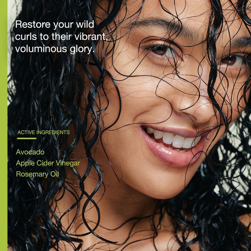 slide 4 of 7, Raw Sugar The Truly Unruly Shampoo - Avocado + Apple Cider Vinegar + Rosemary Oil - 18 fl oz, 18 fl oz