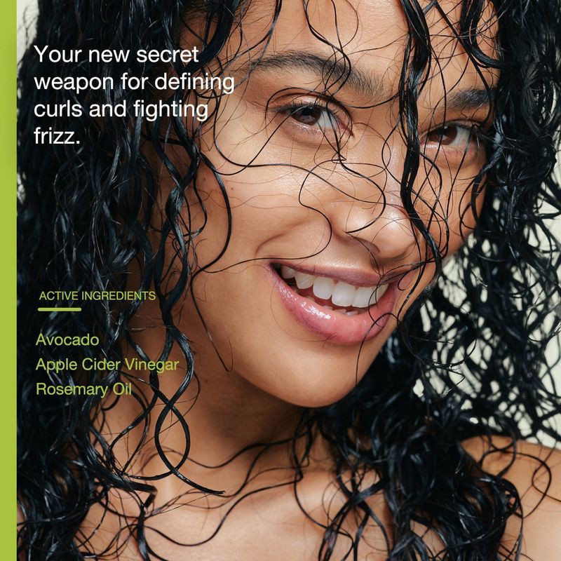 slide 4 of 7, Raw Sugar The Truly Unruly Conditioner - Avocado + Apple Cider Vinegar + Rosemary Oil - 18 fl oz, 18 fl oz