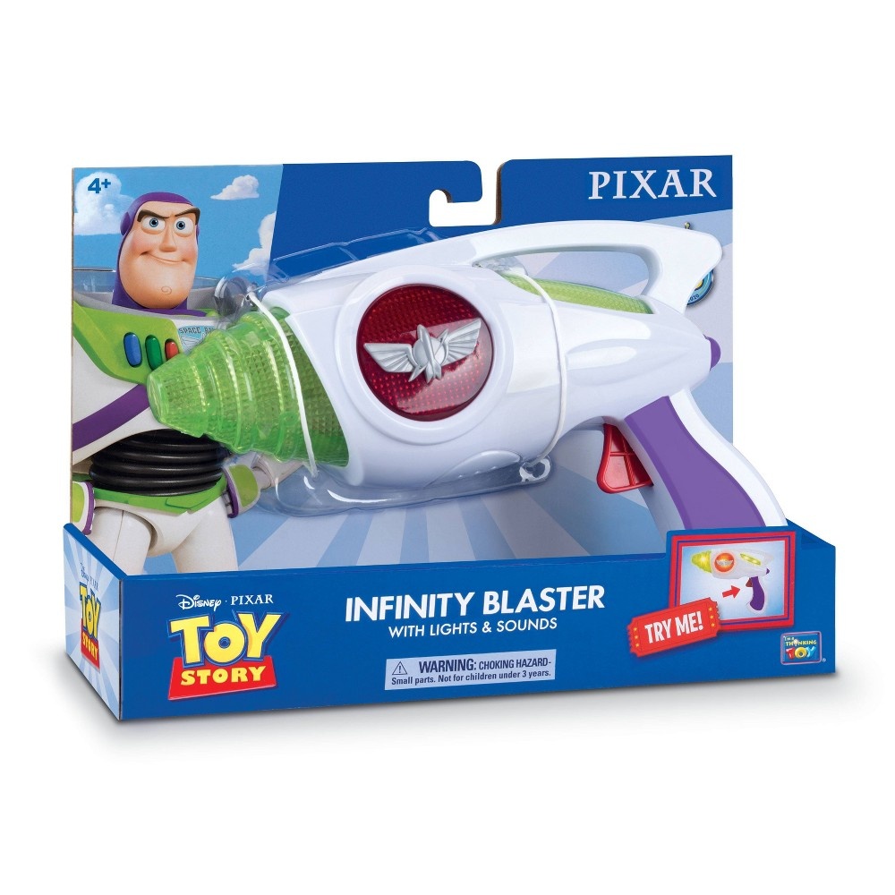 slide 5 of 7, Disney Pixar Toy Story 4 Buzz Lightyear Infinity Blaster, 1 ct