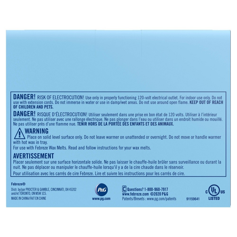 slide 4 of 5, Febreze Wax Melts Warmer Air Freshener 1 Device, 1 ct