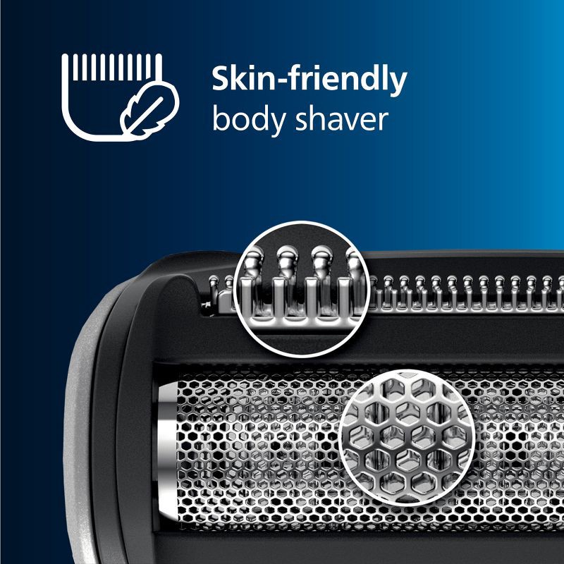 slide 5 of 13, Philips Norelco Bodygroom Series 7000 Men's Rechargeable Electric Trimmer - BG7030/49, 1 ct