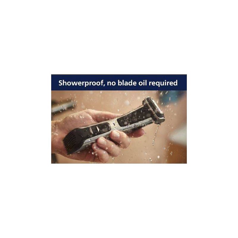 slide 11 of 13, Philips Norelco Bodygroom Series 7000 Men's Rechargeable Electric Trimmer - BG7030/49, 1 ct