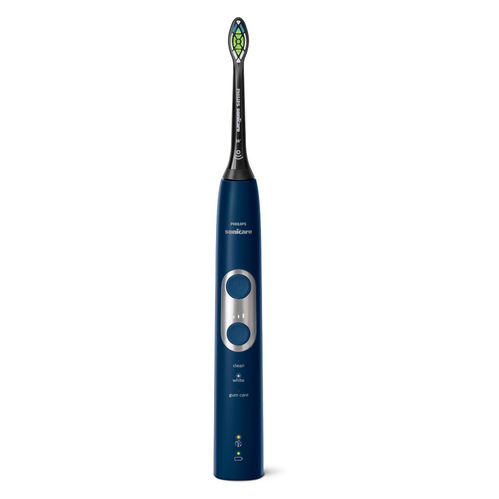 slide 5 of 9, Philips Sonicare ProtectiveClean 6100 Whitening Electric Toothbrush - Navy, 1 ct