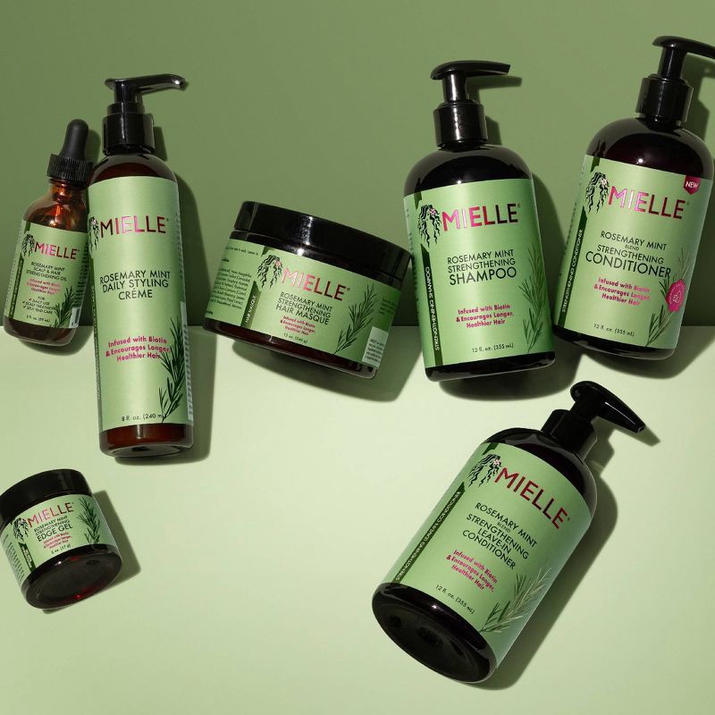 slide 4 of 5, Mielle Organics Rosemary Mint Multi-Vitamin Daily Styling Creme - 8 fl oz, 8 fl oz