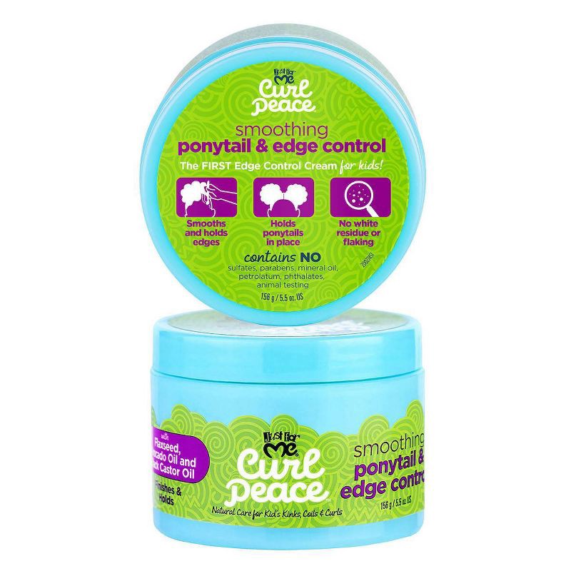 slide 1 of 1, Just For Me Curl Peace Kids Smoothing Ponytail & Edge Control - 5.5oz, 5.5 oz