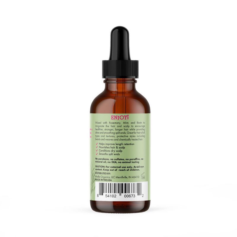 slide 2 of 15, Mielle Organics Rosemary Mint Scalp & Strengthening Hair Oil - 2 fl oz, 2 fl oz