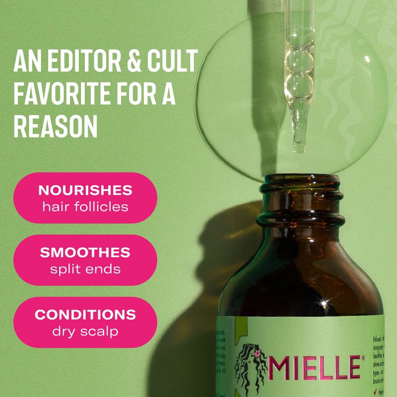slide 4 of 11, Mielle Organics Rosemary Mint Scalp & Strengthening Hair Oil - 2 fl oz, 2 fl oz