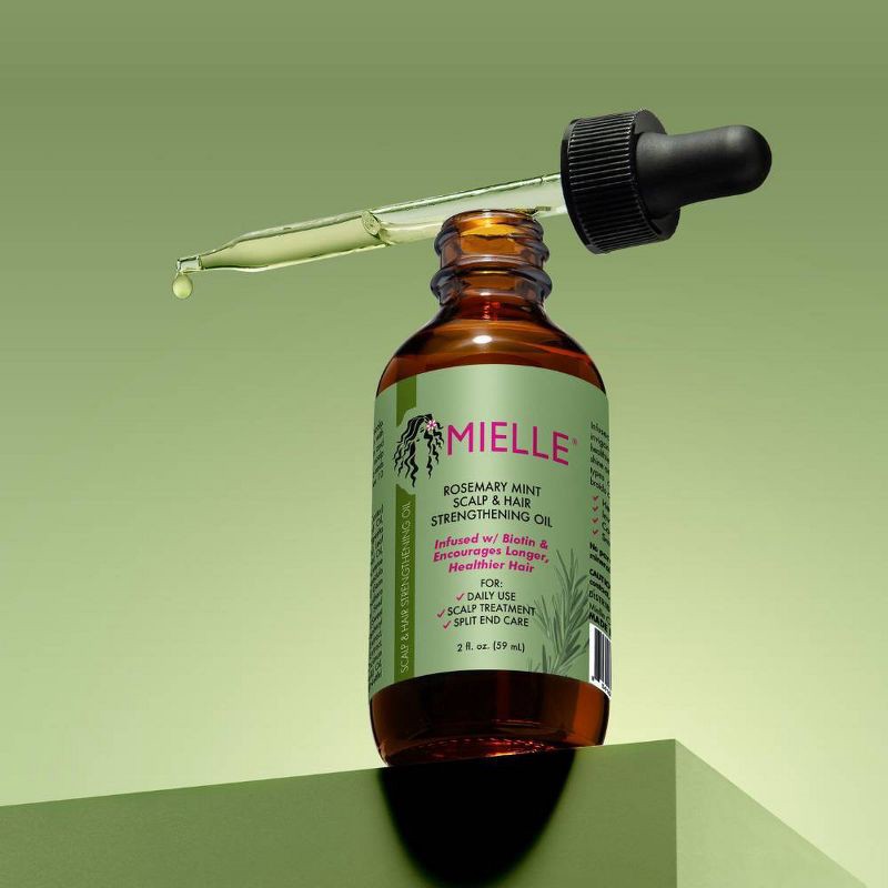 slide 4 of 13, Mielle Organics Rosemary Mint Scalp & Strengthening Hair Oil - 2 fl oz, 2 fl oz