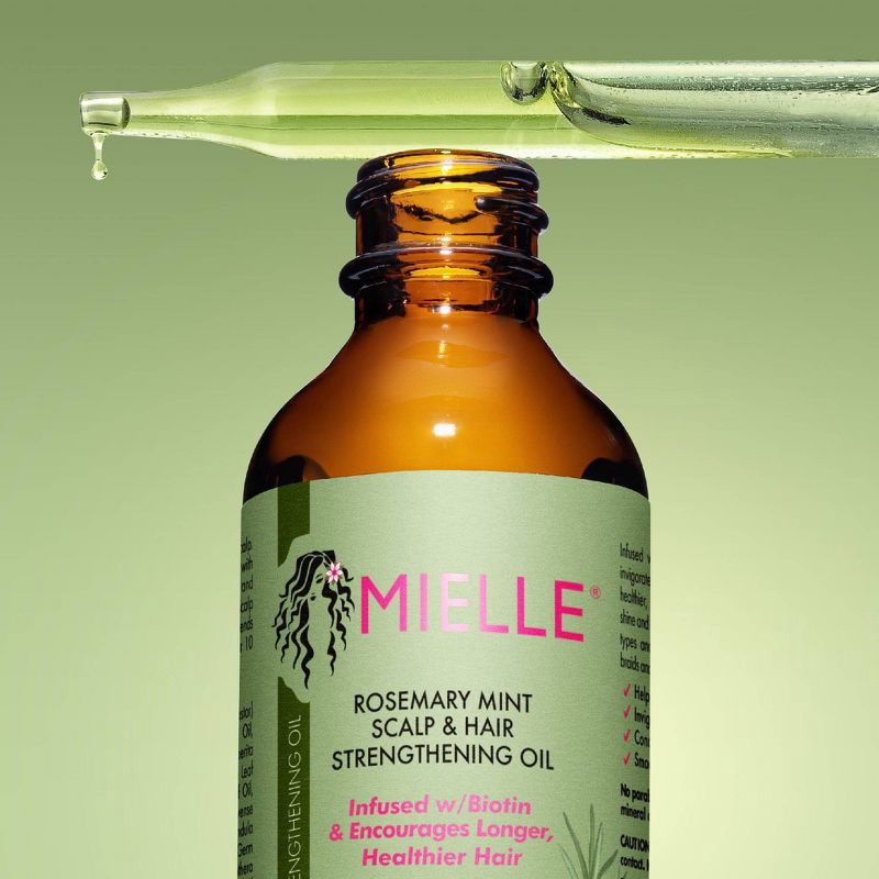 slide 5 of 6, Mielle Organics Rosemary Mint Scalp & Strengthening Hair Oil - 2 fl oz, 2 fl oz