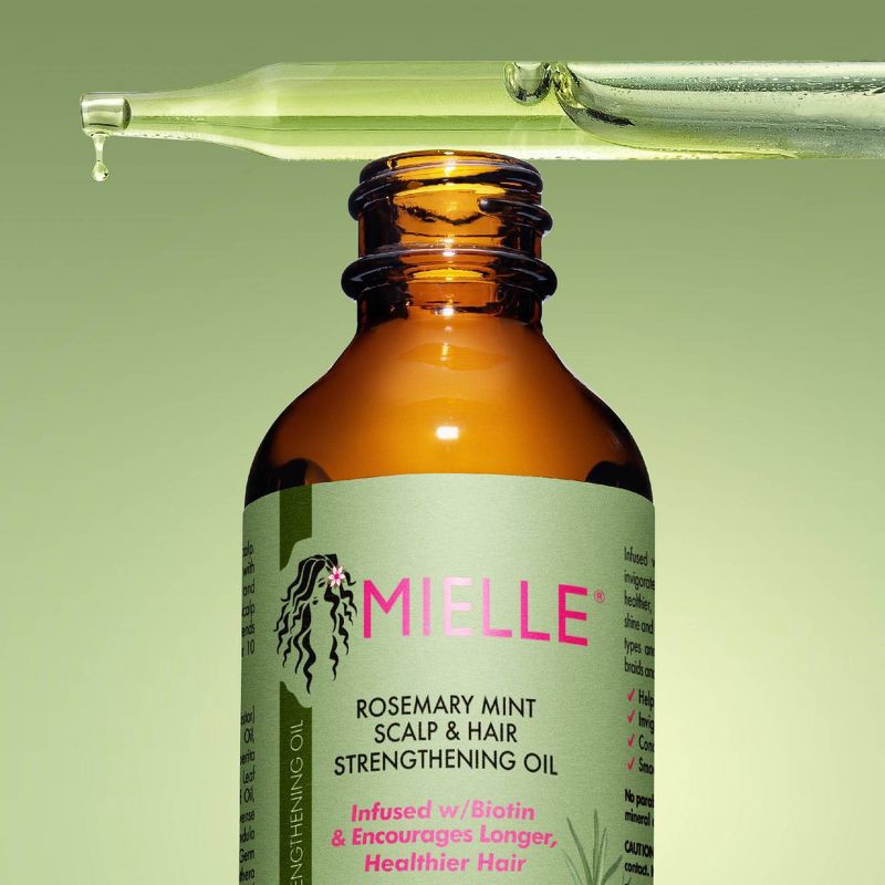 slide 5 of 13, Mielle Organics Rosemary Mint Scalp & Strengthening Hair Oil - 2 fl oz, 2 fl oz