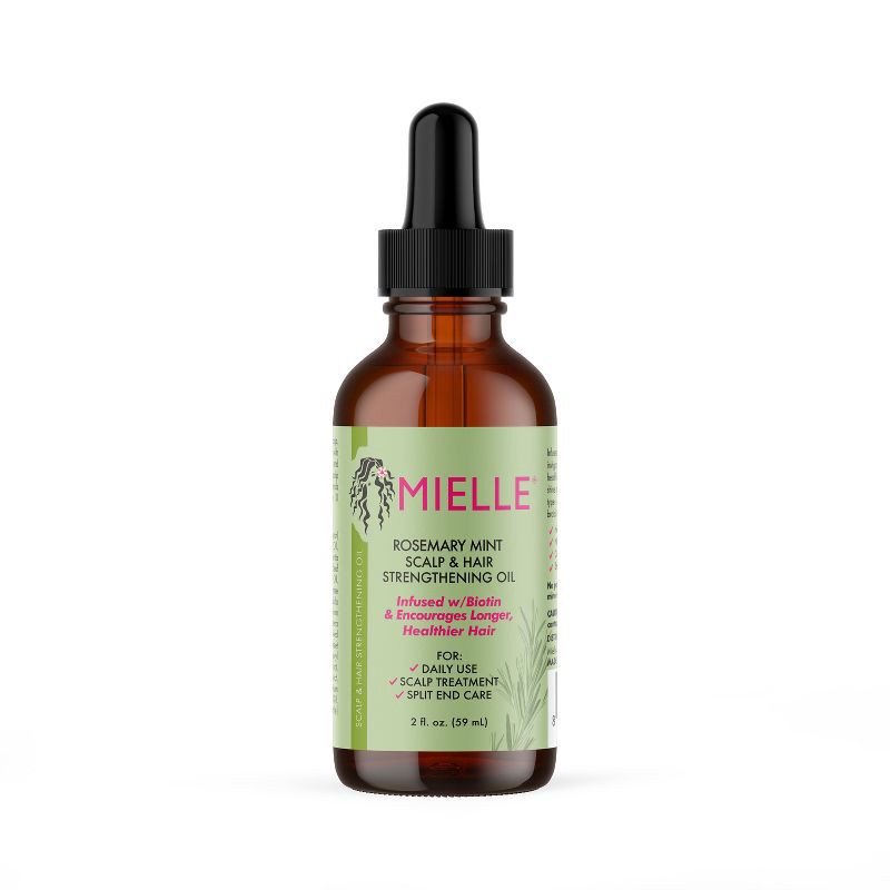 slide 9 of 11, Mielle Organics Rosemary Mint Scalp & Strengthening Hair Oil - 2 fl oz, 2 fl oz