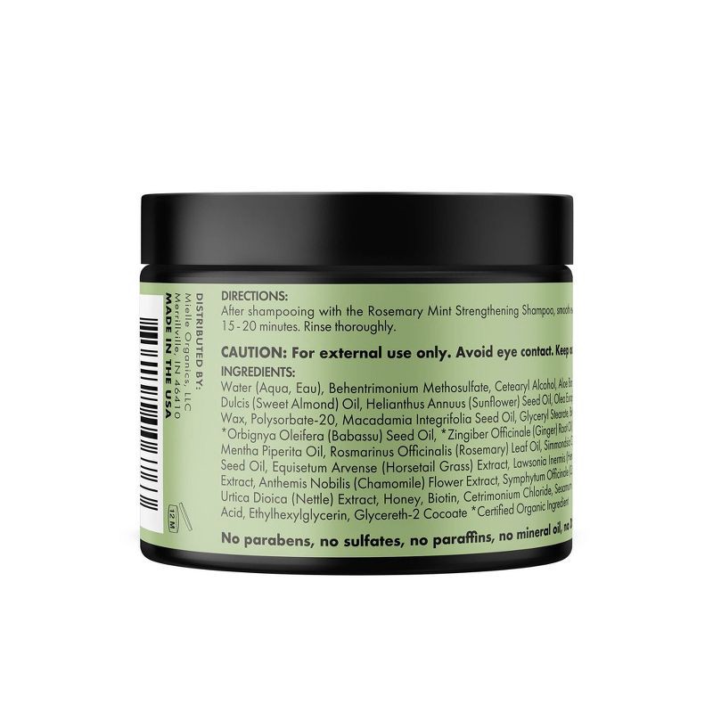 slide 2 of 6, Mielle Organics Rosemary Mint Strengthening Hair Masque - 12oz, 12 oz