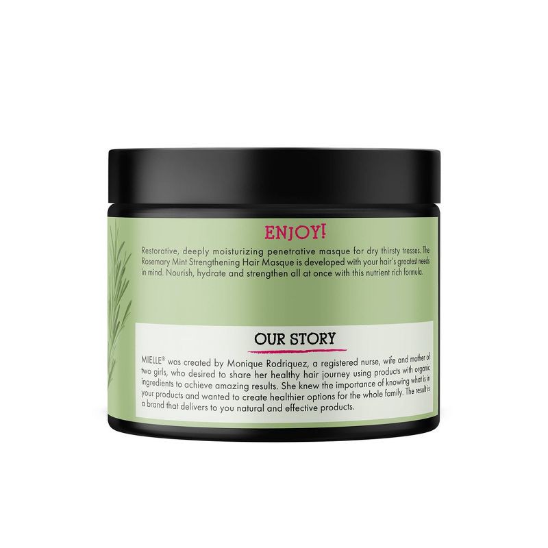 slide 3 of 6, Mielle Organics Rosemary Mint Strengthening Hair Masque - 12oz, 12 oz