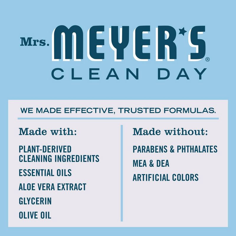 slide 4 of 5, Mrs. Meyer's Clean Day Rain Water Liquid Hand Soap - 12.5 fl oz, 12.5 fl oz