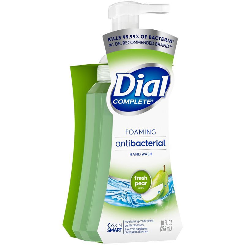 slide 13 of 15, Dial Foaming Antibacterial Defense Hand Wash - Fresh Pear - 10 fl oz, 10 fl oz