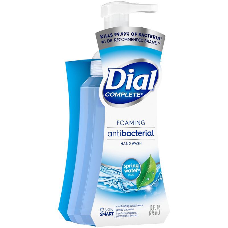 slide 14 of 16, Dial Foaming Antibacterial Defense Hand Wash - Spring Water - 10 fl oz, 10 fl oz
