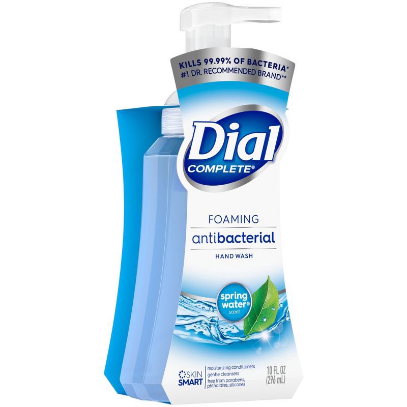 slide 14 of 15, Dial Foaming Antibacterial Hand Wash Spring Water - 10 fl oz, 10 fl oz