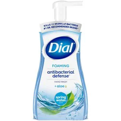 Dial Antibacterial Defense Foaming Hand Soap - Spring Water - 10 fl oz