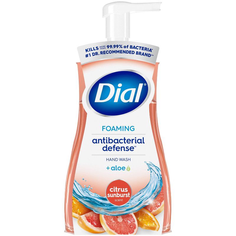 slide 1 of 12, Dial Complete Antibacterial Foaming Hand Wash - Citrus Sunburst - 10 fl oz, 10 fl oz