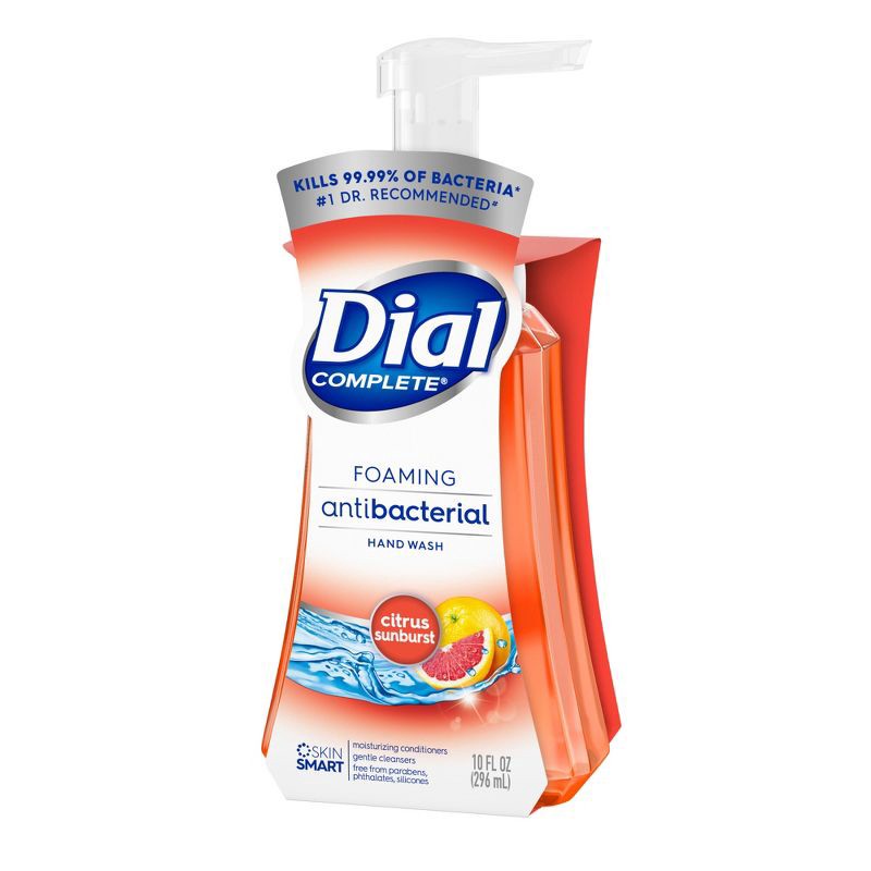 slide 11 of 12, Dial Complete Antibacterial Foaming Hand Wash - Citrus Sunburst - 10 fl oz, 10 fl oz