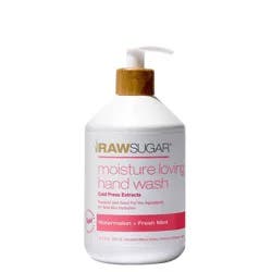 Raw Sugar Moisture Loving Hand Wash - Watermelon and Fresh Mint - 16.9 fl oz